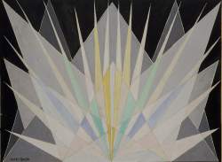 Compenetrazione iridescente radiale (Vibrazioni prismatiche), Giacomo Balla, 1912 - Banca Dati Dia