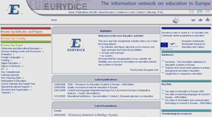 Vai sul sito eurydice.org