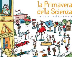 La home del sito della primavera della Scienza