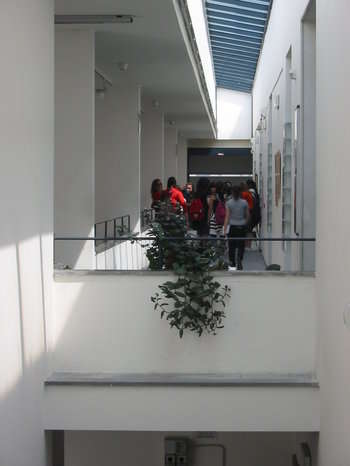 corridoio al piano superiore