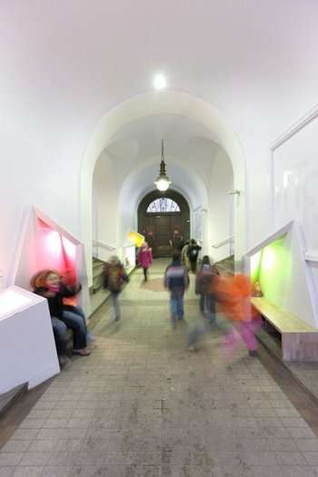 un angolo dell'ingresso