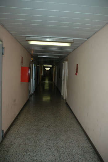 un vecchio corridoio