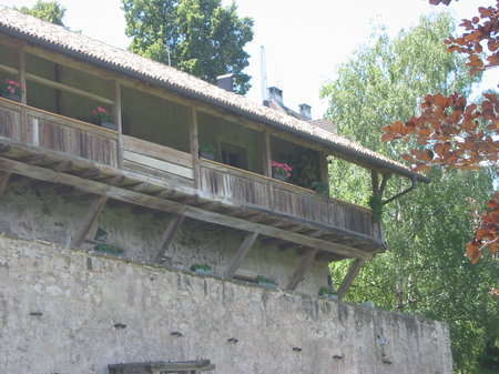 il terrazzo dall'esterno