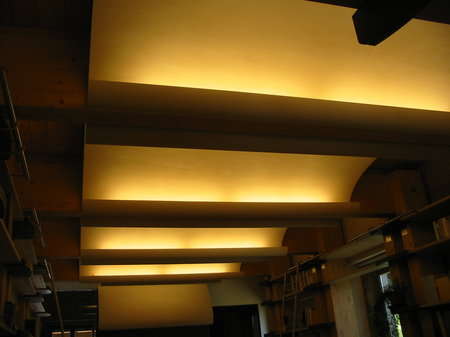 soffitto illuminato