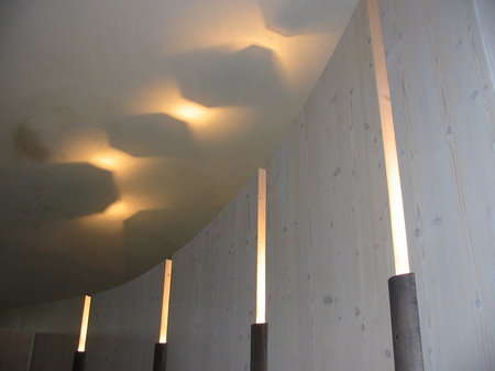 effeti di luce in un interno