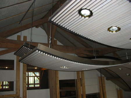 le 'vele' nel soffitto