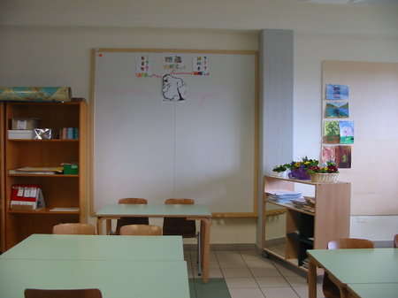 nuovi arredi in aula