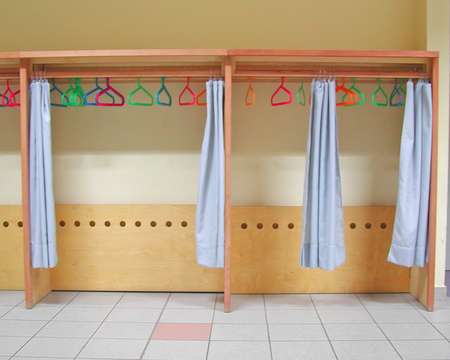 guardaroba in corridoio