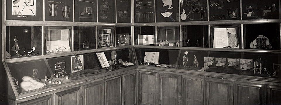 Dettaglio Scaffalatura Sala Magistero palazzo INDIRE