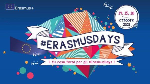 #Erasmusdays 2021: la tre giorni europea per raccontare il Programma